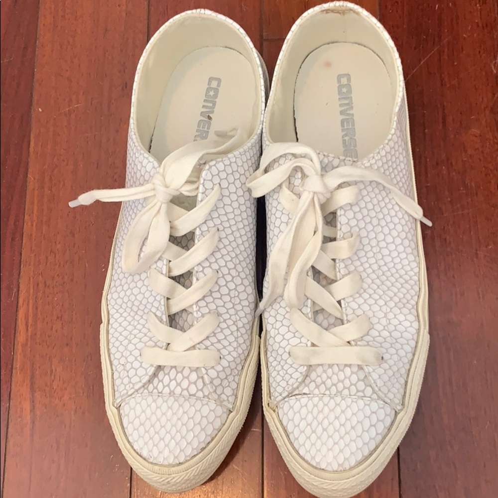 White Converse Size 9